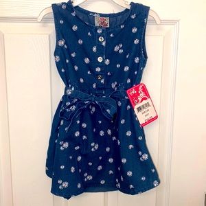 NWT! size 3T denim dress 👗